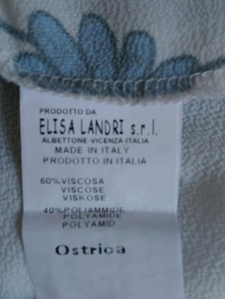 Dámsky top s farebným vzorom, elisa landri, xxl