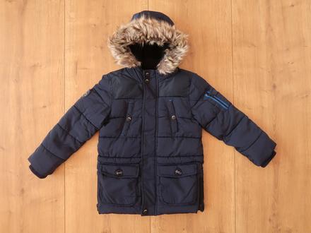 Chlapčenská predĺžená zimná bunda c&a 122 (6-7 r.), c&a,122