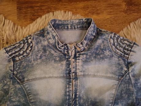 Riflová krátka bundička, xs