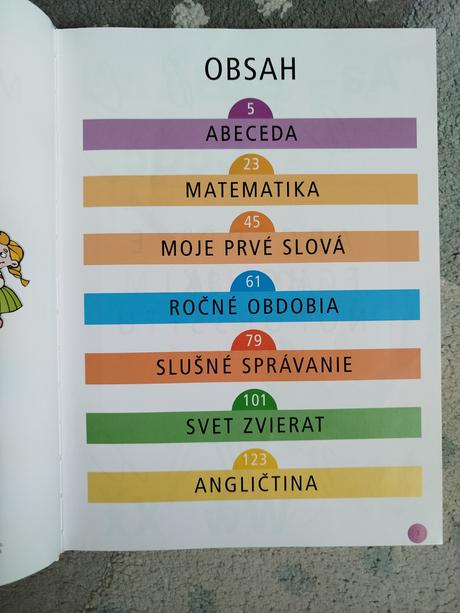 Kniha pre predškolákov,