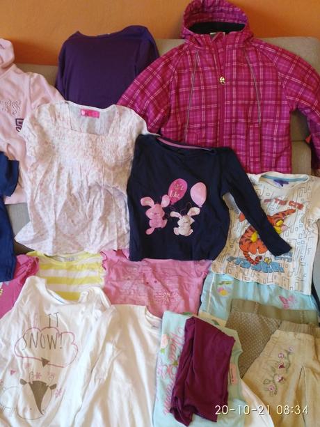 Balík oblečenia, 104–116