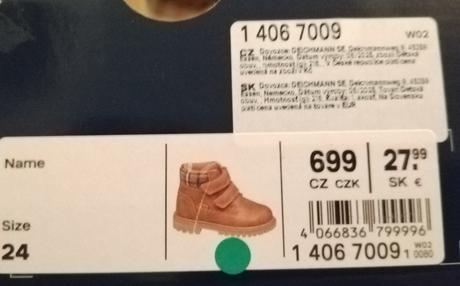 Topánočky, fila,24