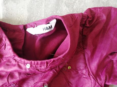Šaty ham v122, 7-8 r., s podšívkou, kvalita, h&m,122
