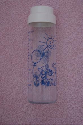 Sklenená kojenecká fľaša, ako nová, mám viac kusov, canpol babies