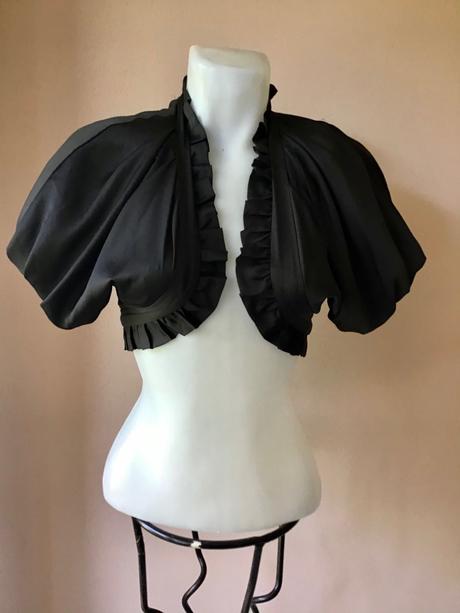 Saténové bolerko/1p, s