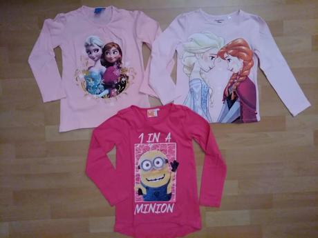 Trička 1 ks ( len vyprate) 128, c&a,128