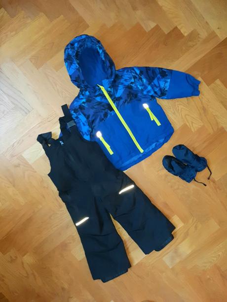 Lupilu zimná bunda, otepľovačky a rukavice, lupilu,92