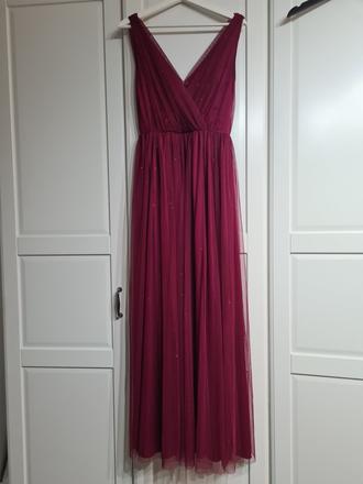 Spoločenské šaty s trblietkami, 38