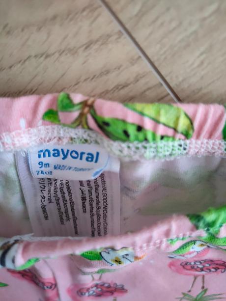 Letný set pre bábätko mayoral, veľ. 74, mayoral,74