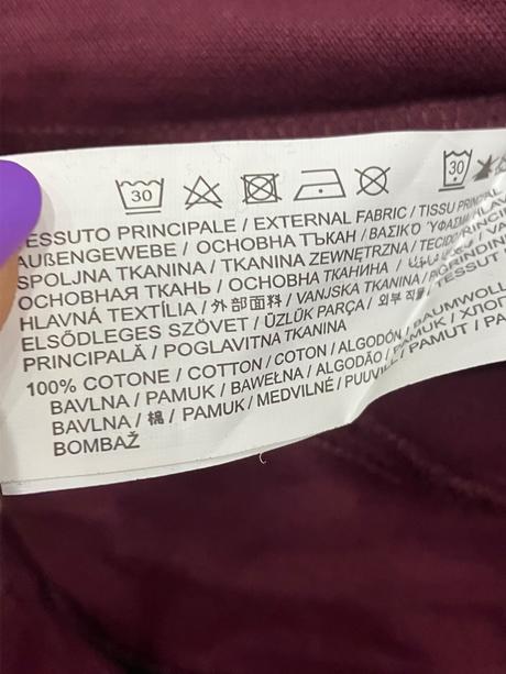 Chlapčenské polo tričko bordovo-čierne (16 r.), original marines,176