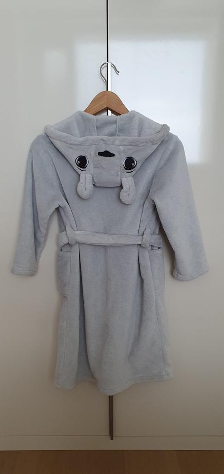 Detský župan šedý h&m 122/128, h&m,122