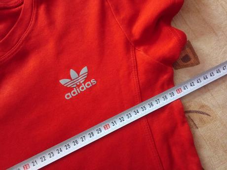 Červene tričko, adidas,s