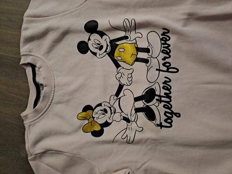 Teplakove saty mickey mouse, s