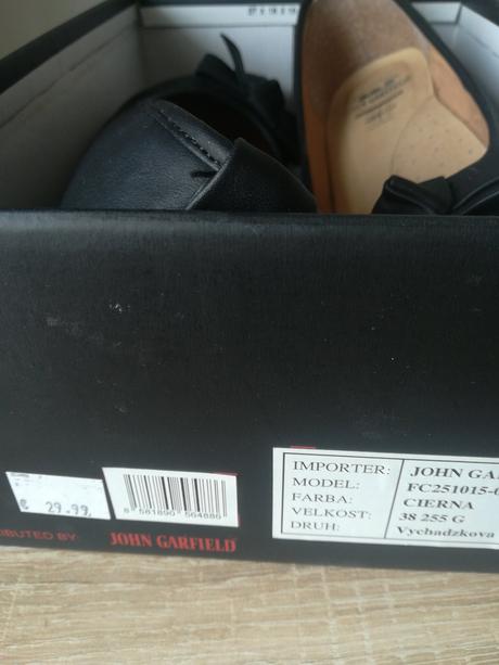 Pohodlné topánky, john garfield,38