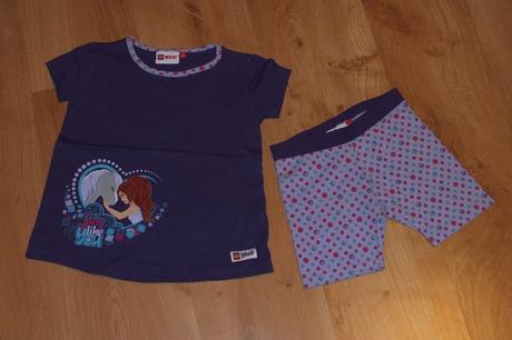 Tricko + kratke leginy, super stav, lego,110