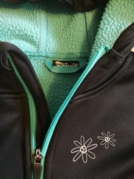 Softshelovy predĺžený kabátik, crivit,122