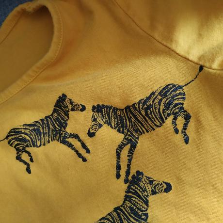 Tričko so zebrami, palomino,122