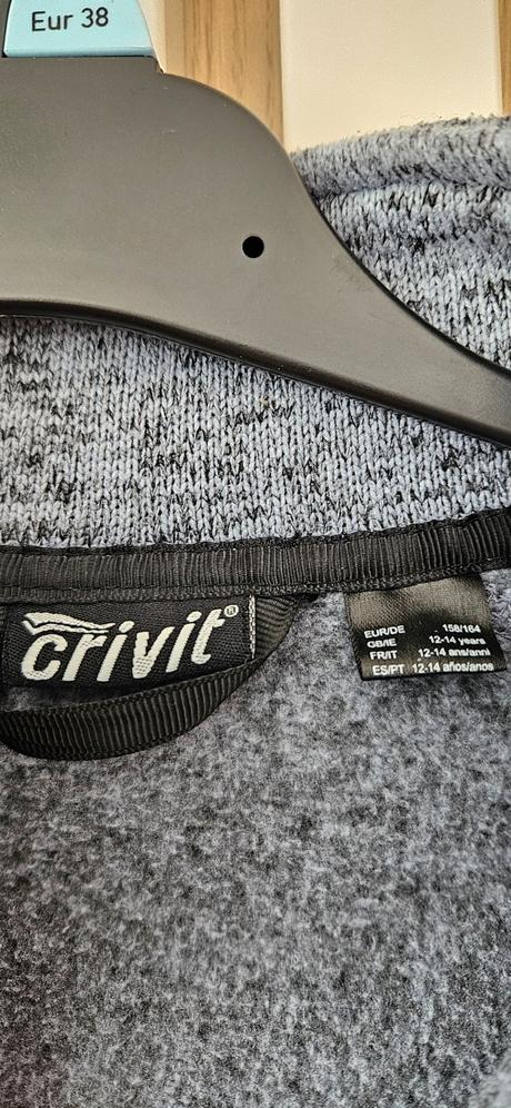 Flisova mikina, crivit,158