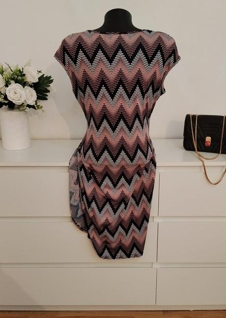 Elegantné vzorované šaty esperance paris, s