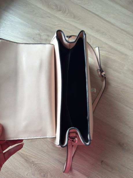 Štýlová ružová kabelka mango, mango