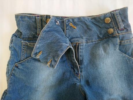 Dievčenské modré elastické šortky, toutcomptefait, 128