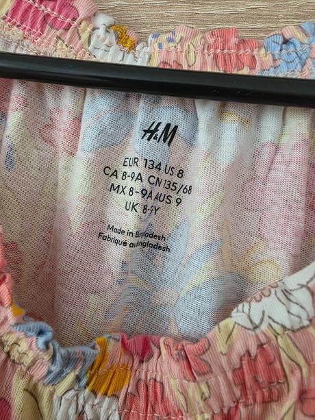Letný overal hm, h&m,134