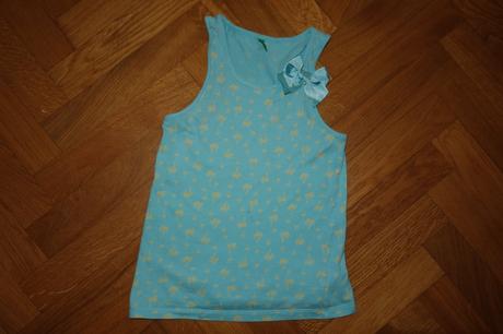 Benetton tielko s mašľou, benetton,122