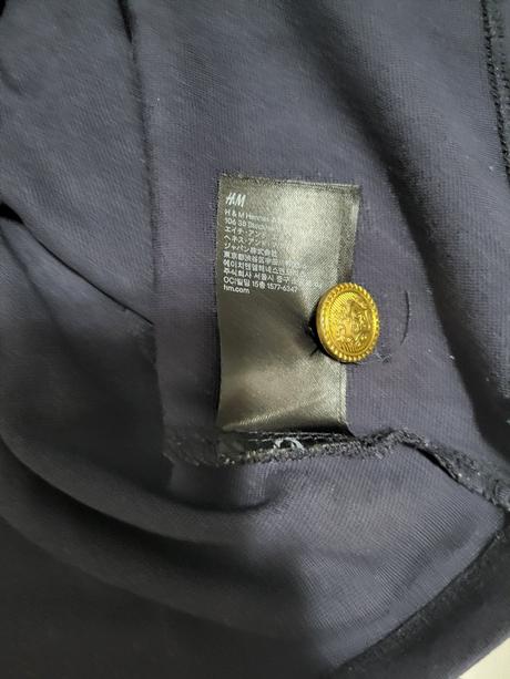 Top s 3/4 rukávom, h&m,s