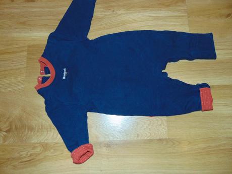 Overalik- teplakovinovy , reebok,98