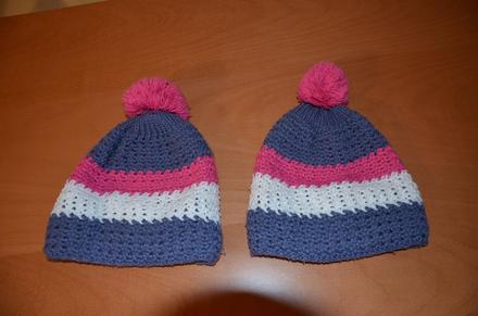 Zimné čiapky v.52-54 cm, 122