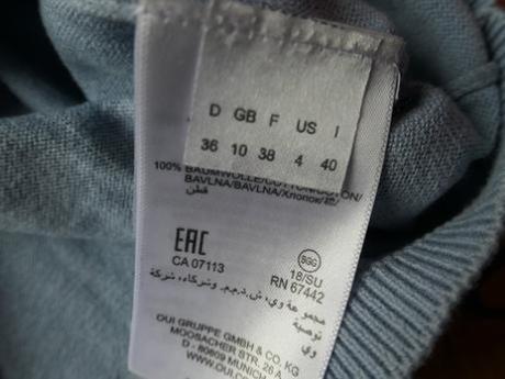 Oui original tensi damsky svetrik s/m, s