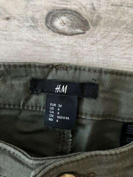 Šortky, h&m,34