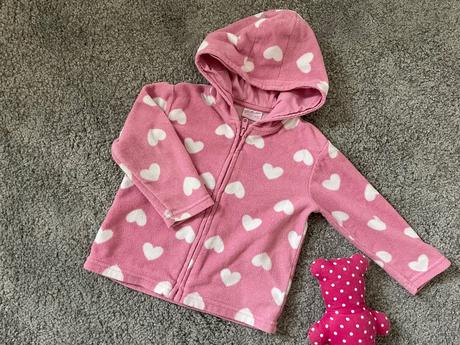 Cherokee mikina flisova na zips s kapucnou 12-18m, cherokee,80