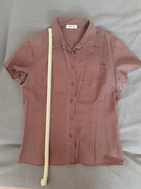 Dievčenská hnedá košela, m