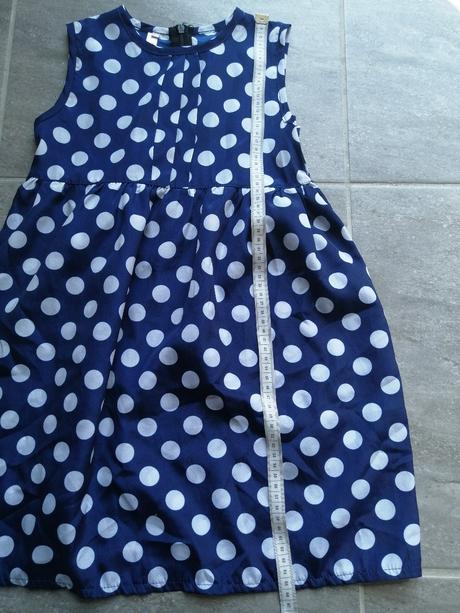 Bodkované šaty v 116, 6-7 r., 116