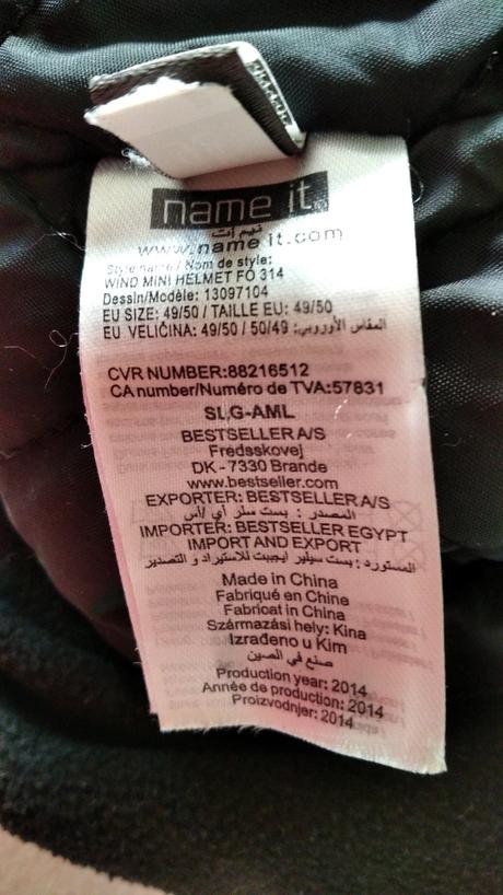 Baranica s reflexným prvkom, name it,50