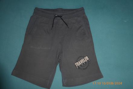 Tenké bavlnené kraťasy,v.158, 2xoblečené, 158