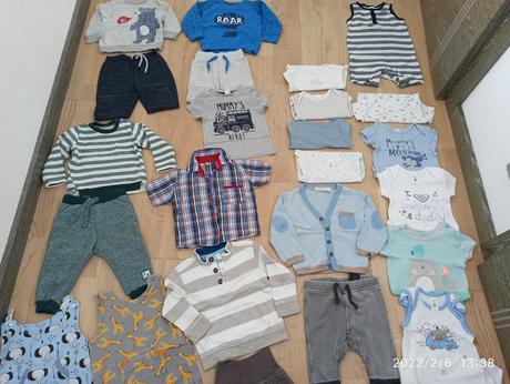 Balík oblečenia chlapec 80 velkost, 68–80
