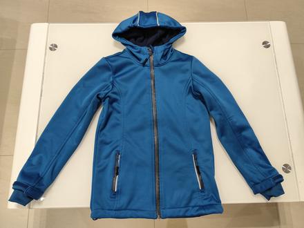 Predám chlapčenskú softshellovú bundu, crivit,134