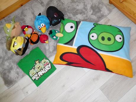 Angry birds  -  vankúš ,hračky, 