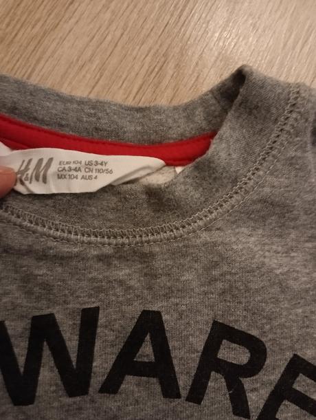 Mikina interaktívna, h&m,104