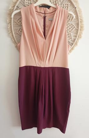 Elegantné dvojfarebné šaty h&m, h&m,l