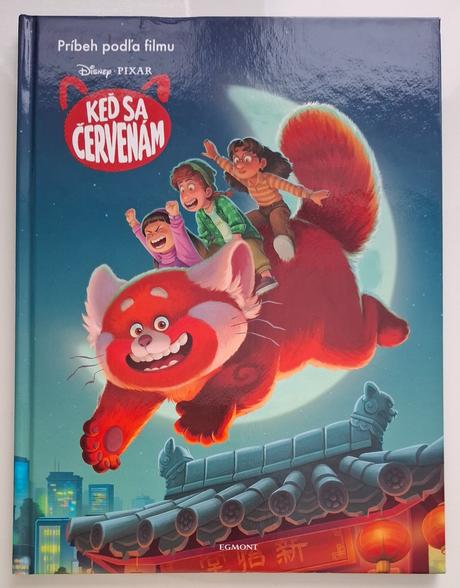 Kniha disney "keď sa červenám", 