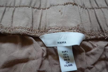 Letné tehotenské nohavice h&m mama, h&m,l