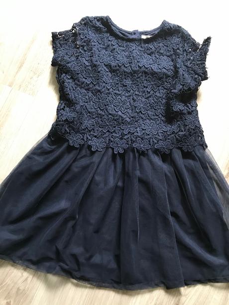 Šaty čipka holly&whyte  6-7 rokov, lindex,122