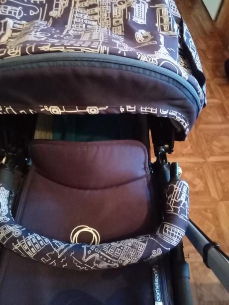 Predĺžená strieška a poťah na madlo, bugaboo,bugaboo cameleon 3