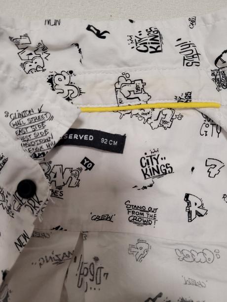 Detská košeľa reserved, reserved,92