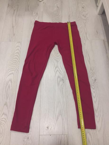 Bavlnené ružové legíny, pepco,164