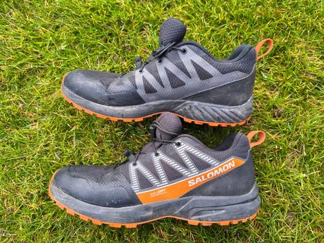 Detské turistické topánky salomon outscape, veľ.38, salomon,38