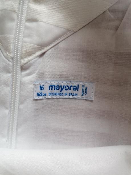 Spoločenské šaty 162, mayoral,164